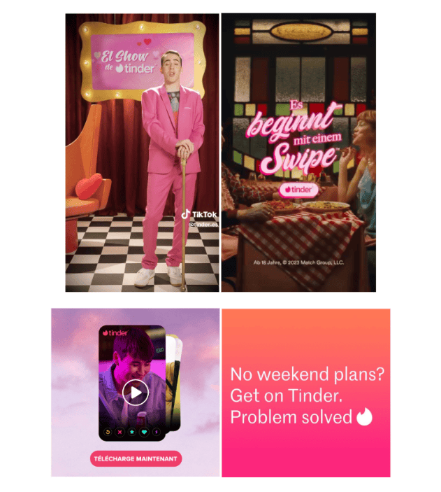 Tinder creatives